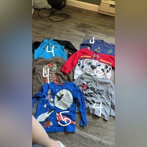 Boys clothing. Sizes vary.